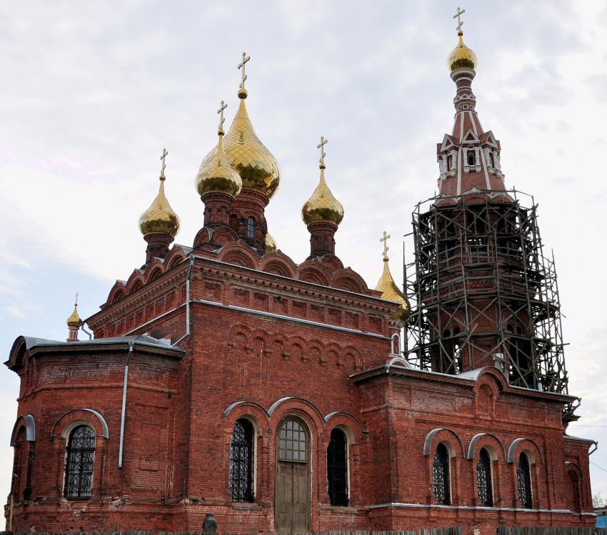 Церковь Михаила Архангела, Красное (Боровский район, Калужская область). документальные фотографии