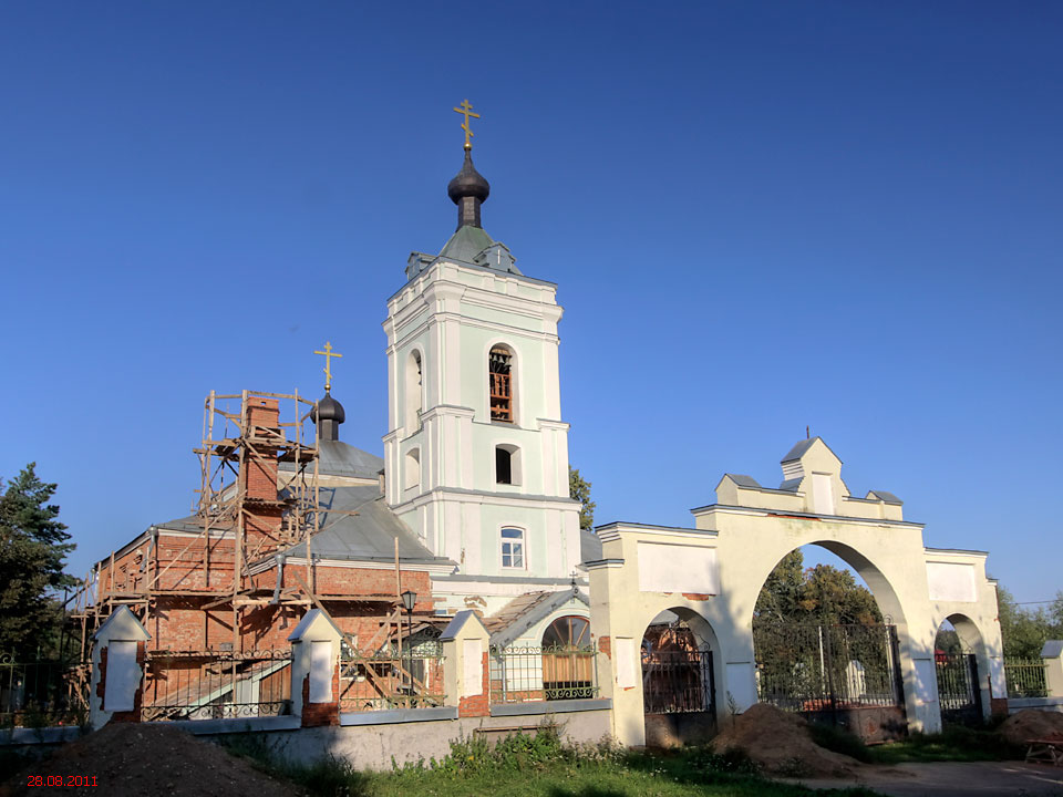 Церковь Троицы Живоначальной, Троицкое (Одинцовский городской округ и ЗАТО Власиха, Краснознаменск, Московская область). документальные фотографии