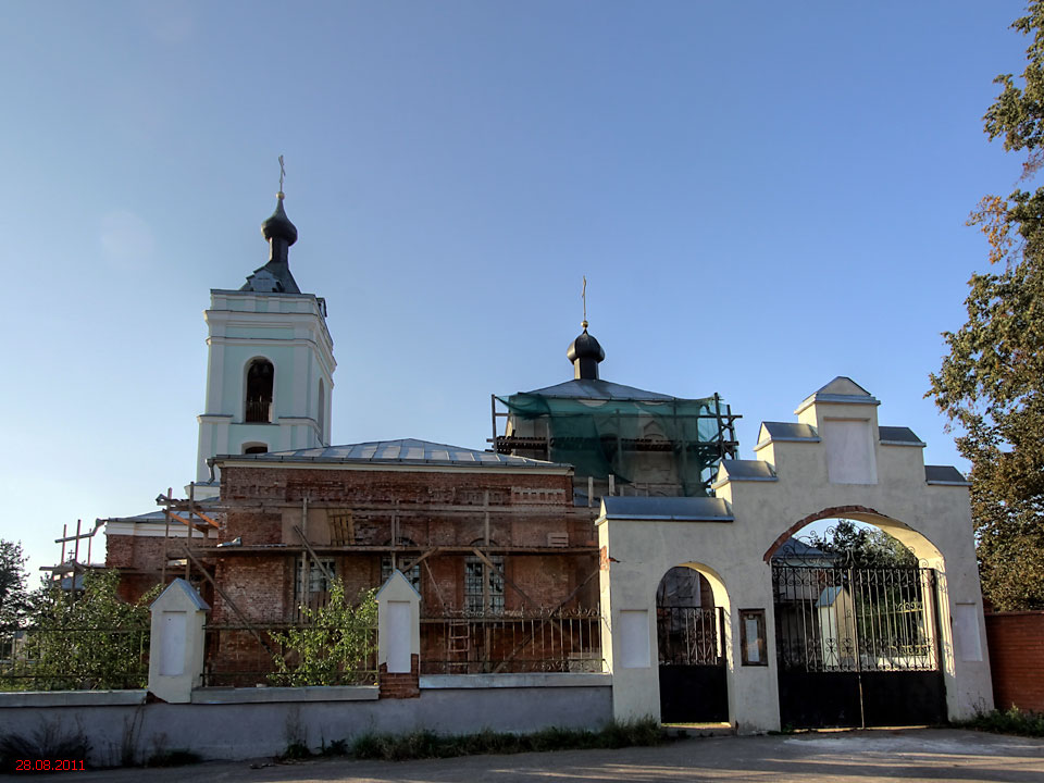 Троицкое. Церковь Троицы Живоначальной. документальные фотографии