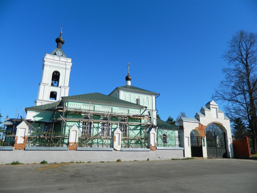 Церковь Троицы Живоначальной, Троицкое (Одинцовский городской округ и ЗАТО Власиха, Краснознаменск, Московская область). документальные фотографии