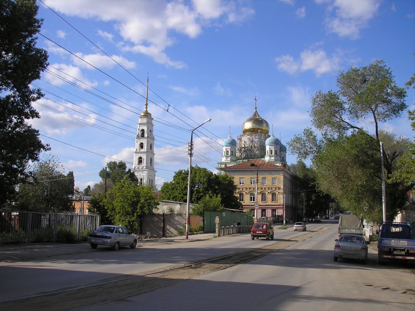 Церковь Покрова Пресвятой Богородицы, что на Горах, Саратов (Саратов, город, Саратовская область). общий вид в ландшафте