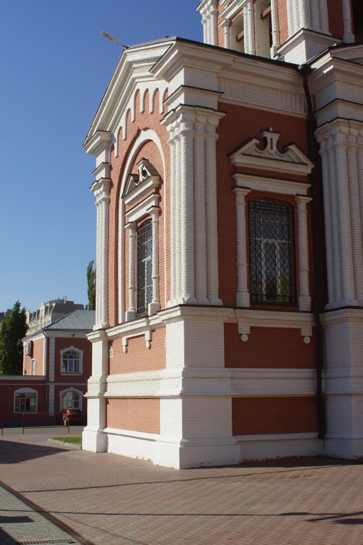 Церковь Покрова Пресвятой Богородицы, что на Горах, Саратов (Саратов, город, Саратовская область). архитектурные детали, Апсида колокольни.