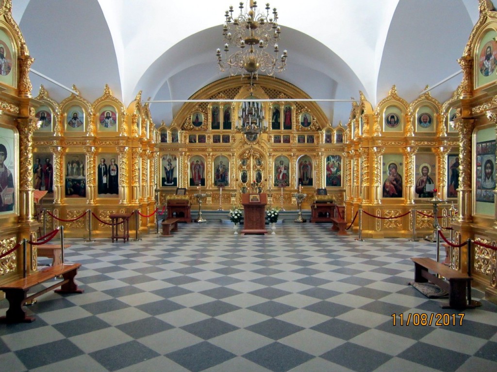 Спасо-Преображенский Соловецкий монастырь. Собор Троицы Живоначальной, Соловецкий (Соловецкий район, Архангельская область). интерьер и убранство, Главный иконостас Свято-Троицкого Зосимо-Савватиевского собора.
