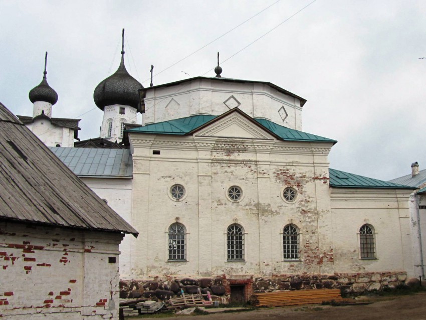 Спасо-Преображенский Соловецкий монастырь. Церковь Филиппа, митрополита Московского, Соловецкий (Соловецкий район, Архангельская область). фасады, южный фасад