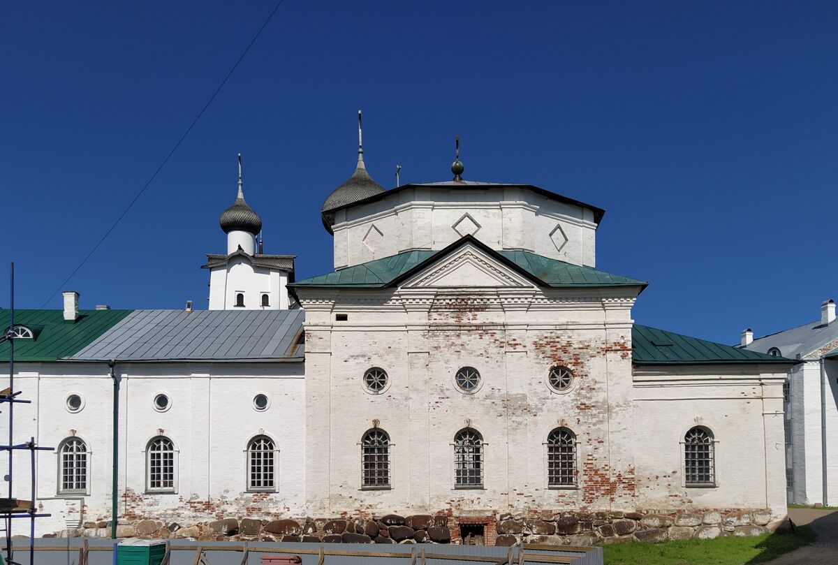 Спасо-Преображенский Соловецкий монастырь. Церковь Филиппа, митрополита Московского, Соловецкий (Соловецкий район, Архангельская область). фасады
