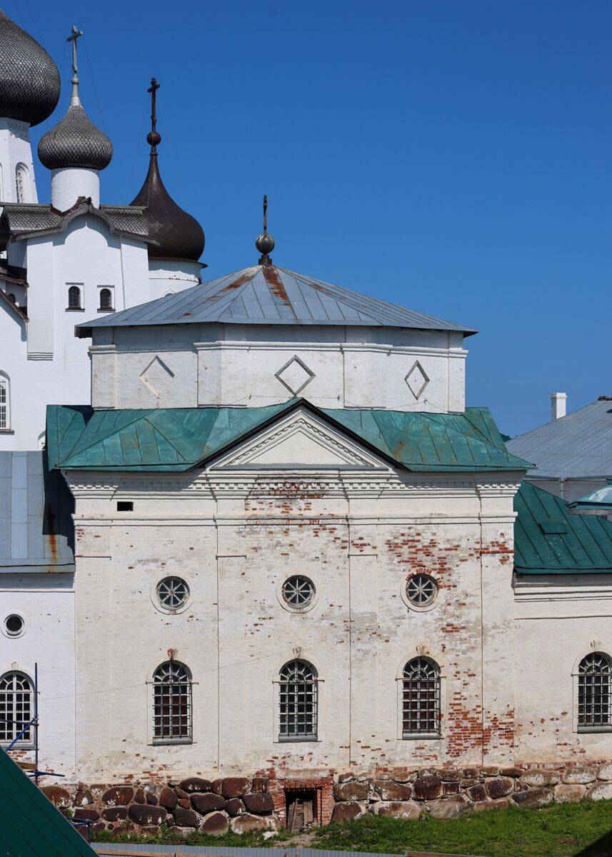 Спасо-Преображенский Соловецкий монастырь. Церковь Филиппа, митрополита Московского, Соловецкий (Соловецкий район, Архангельская область). фасады