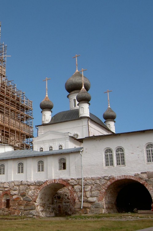 Спасо-Преображенский Соловецкий монастырь. Церковь Николая Чудотворца, Соловецкий (Соловецкий район, Архангельская область). фасады