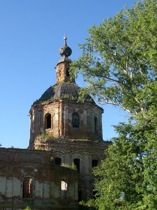 Церковь Спасителя, исцелившего расслабленного, Ведерницы (Дмитровский городской округ, Московская область). архитектурные детали, Спасская церковь в д.Ведерницы