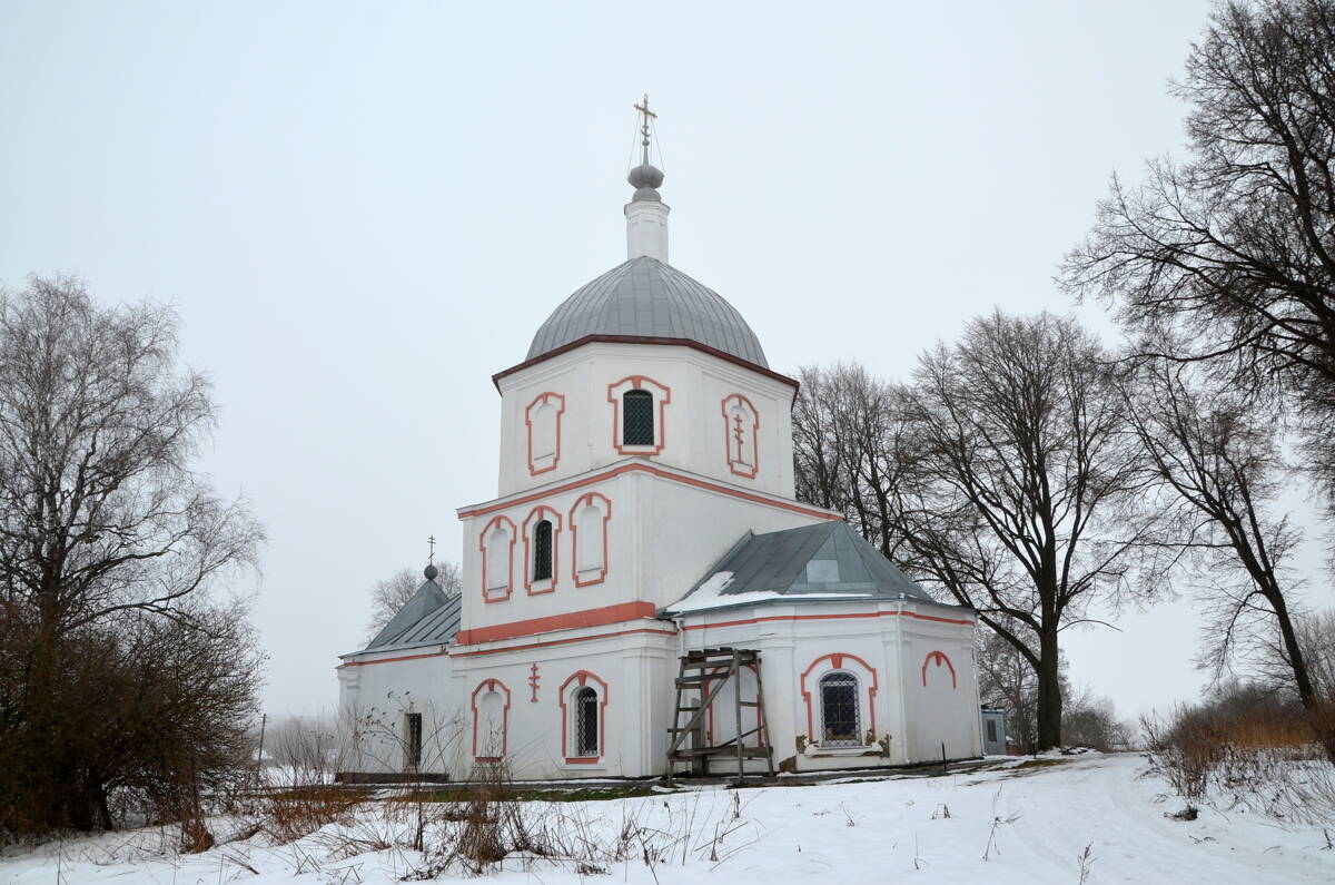 Церковь Георгия Победоносца, Мармыжи (Мещовский район, Калужская область). фасады