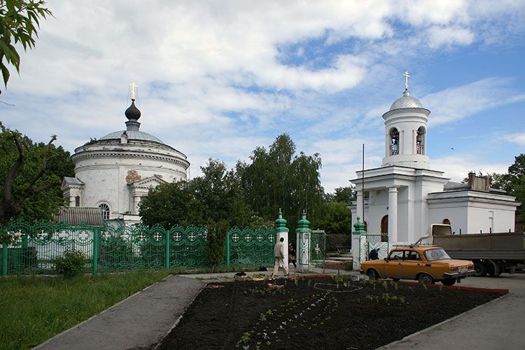 Церковь Всех Святых, Тюмень (Тюмень, город, Тюменская область). общий вид в ландшафте, Единственная в Сибири круглая церковь (