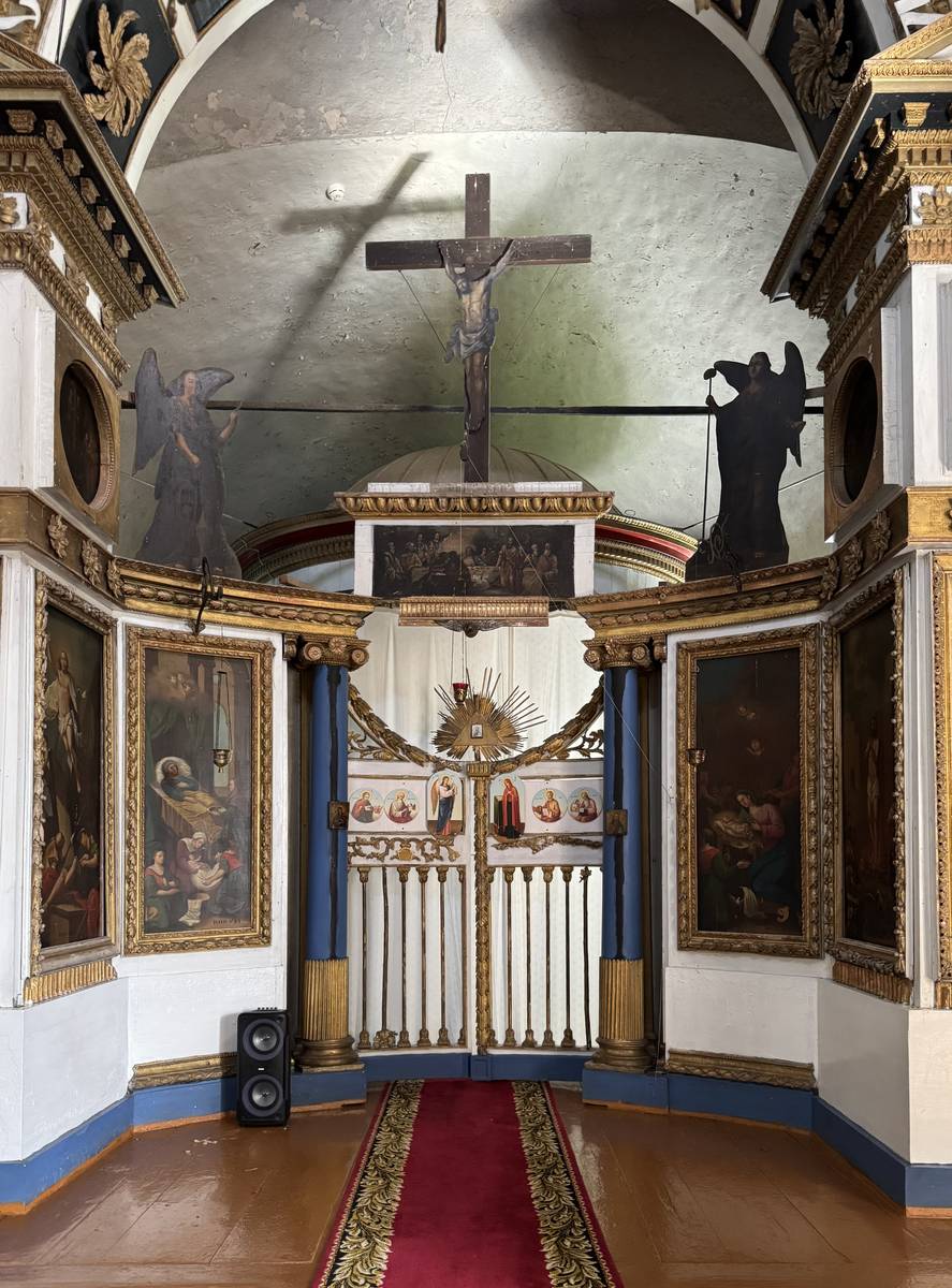 Царские врата, интерьер и убранство. Церковь Преображения Господня, Липецы (Новодугинский район, Смоленская область)