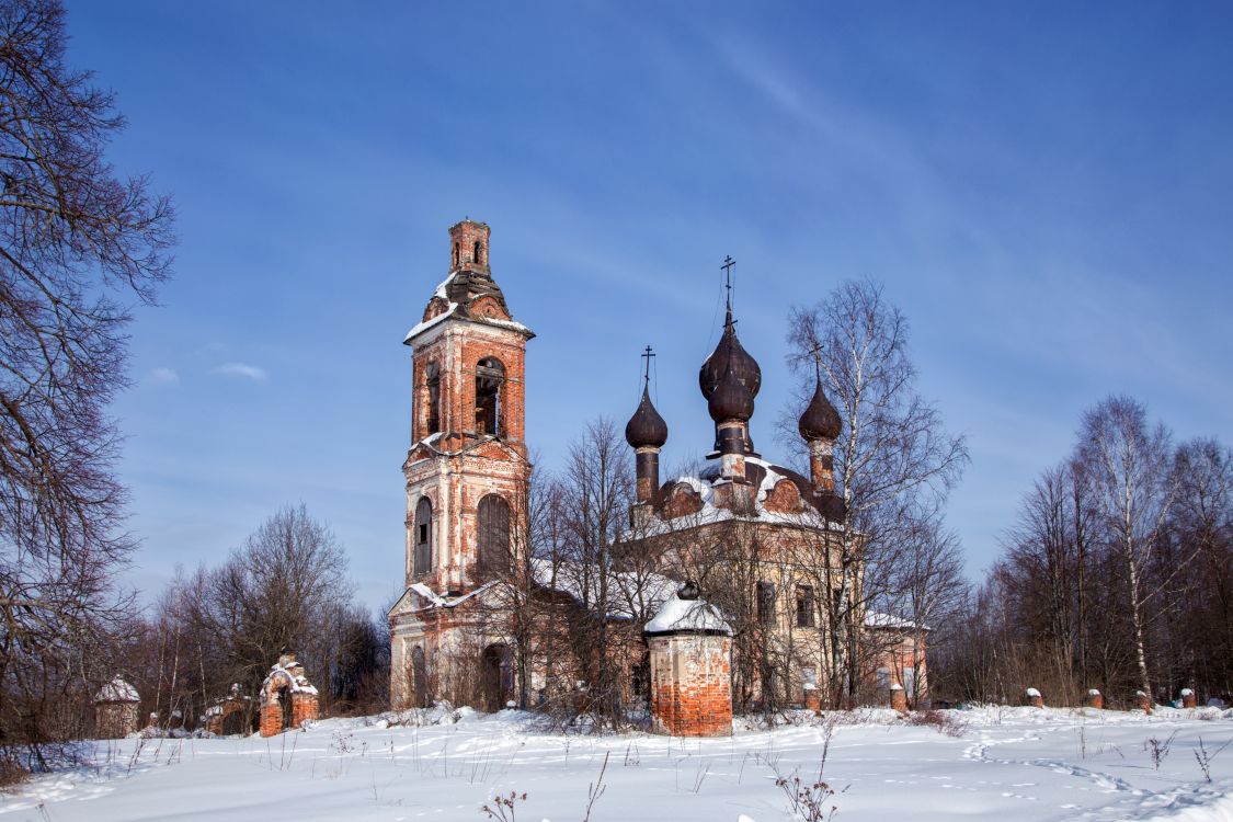 Марково. Церковь Вознесения Господня. фасады