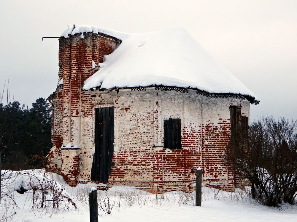 Борисоглебский. Церковь Троицы Живоначальной. фасады