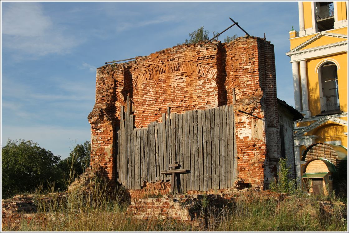 Борисоглебский. Церковь Троицы Живоначальной. фасады