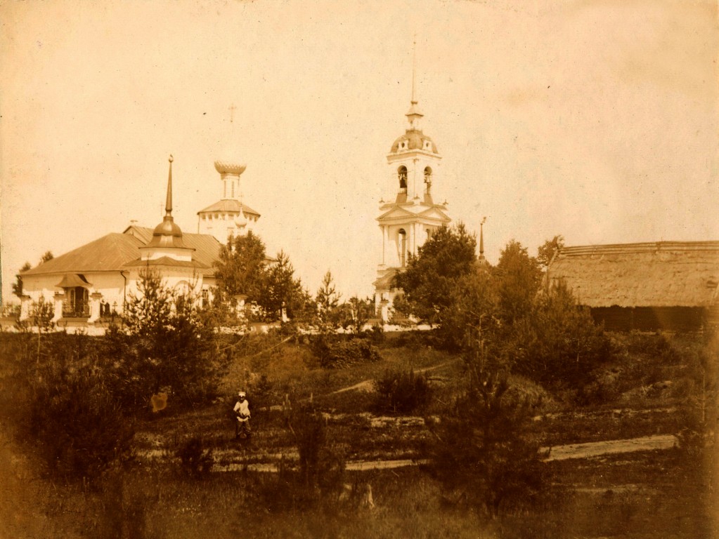 Борисоглебский. Церковь Троицы Живоначальной. архивная фотография, Частная коллекция. Фото 1900-х годов