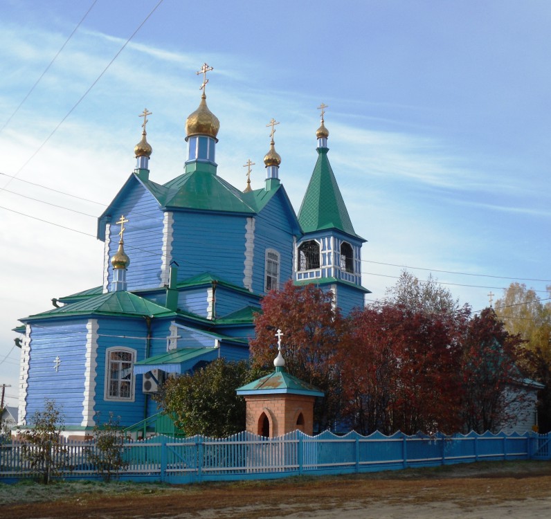 Казанский Чимеевский мужской монастырь. Церковь Казанской иконы Божией Матери, Чимеево (Белозерский район, Курганская область). фасады
