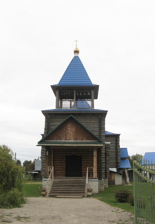 Сасово. Церковь Михаила Архангела. фасады, Западный фасад храма с главными вратами 