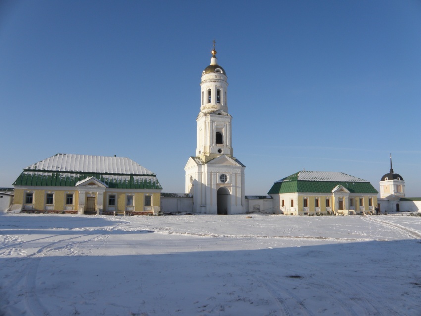 Старочернеево. Николо-Чернеевский мужской монастырь. фасады, Колокольня
