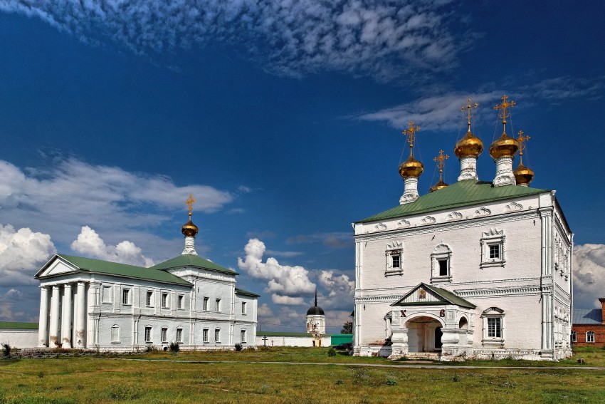 Николо-Чернеевский мужской монастырь, Старочернеево (Шацкий район, Рязанская область). фасады