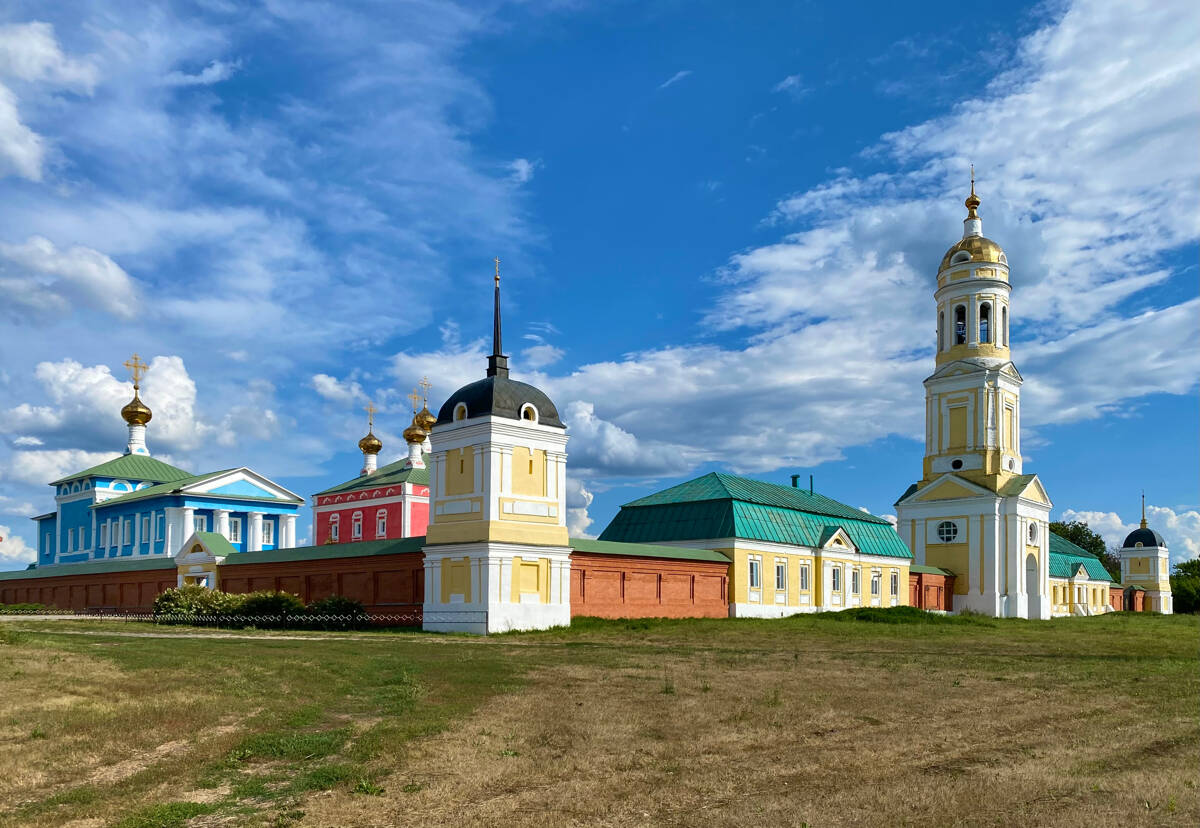 Николо-Чернеевский мужской монастырь, Старочернеево (Шацкий район, Рязанская область). фасады, Вид с северо-запада
