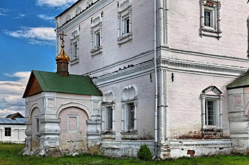 Николо-Чернеевский мужской монастырь. Собор Николая Чудотворца, Старочернеево (Шацкий район, Рязанская область). архитектурные детали