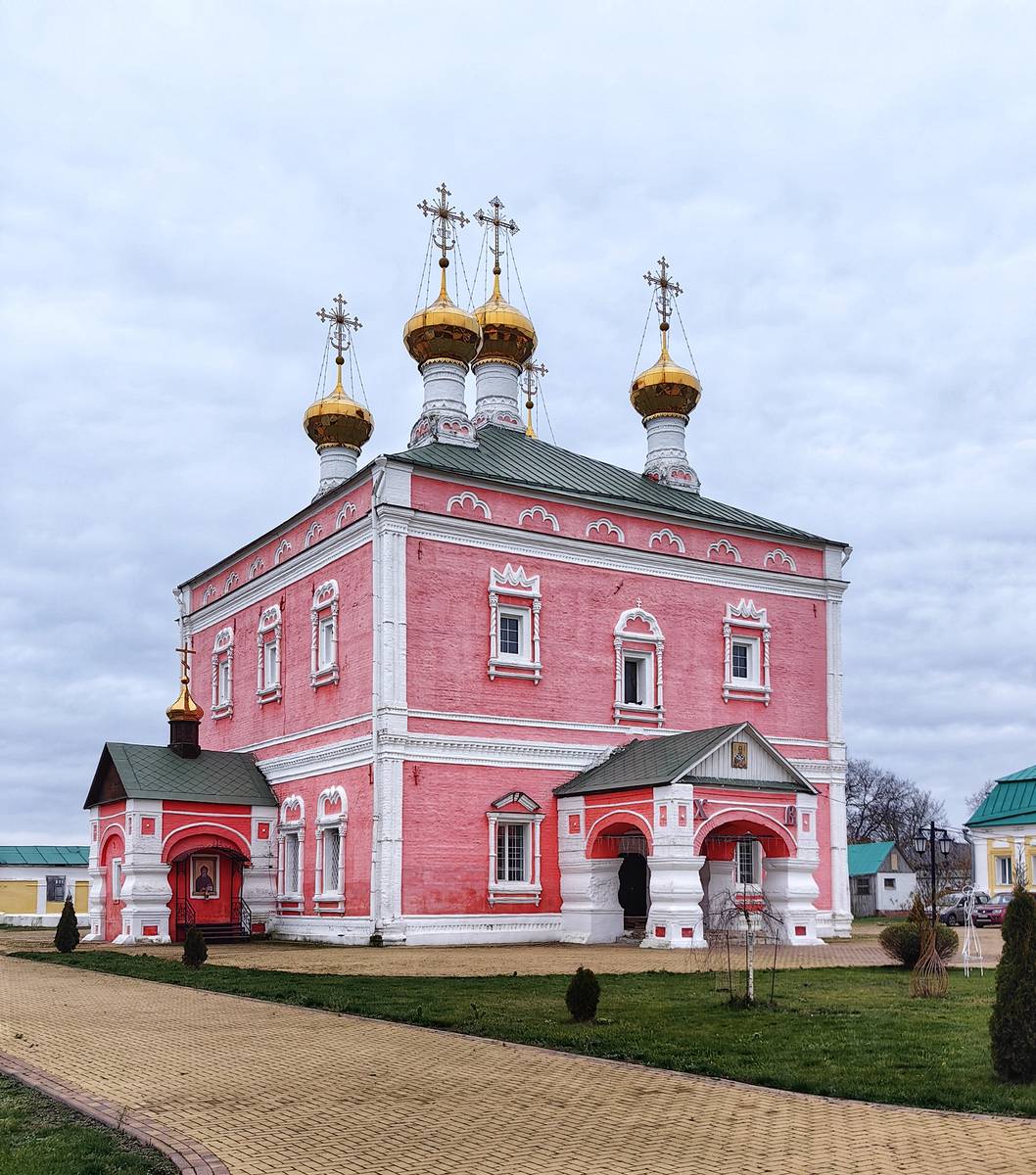 фасады. Николо-Чернеевский мужской монастырь. Собор Николая Чудотворца, Старочернеево (Шацкий район, Рязанская область)