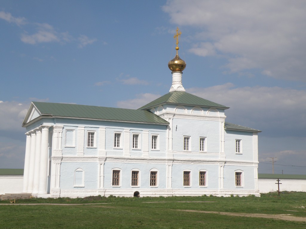 Николо-Чернеевский мужской монастырь. Церковь Казанской иконы Божией Матери, Старочернеево (Шацкий район, Рязанская область). фасады