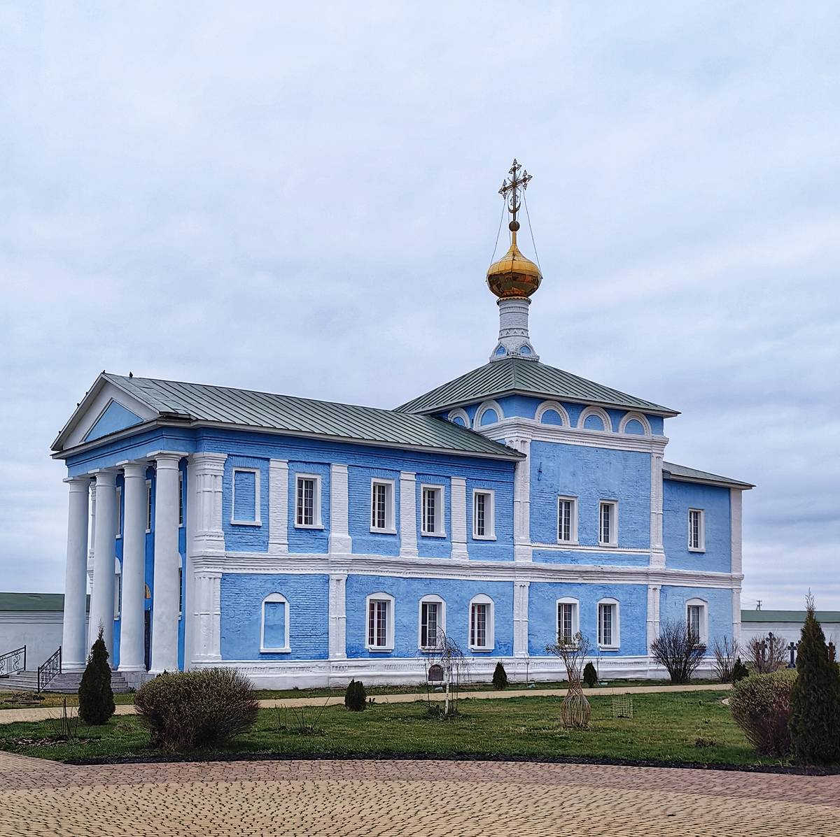 фасады. Николо-Чернеевский мужской монастырь. Церковь Казанской иконы Божией Матери, Старочернеево (Шацкий район, Рязанская область)