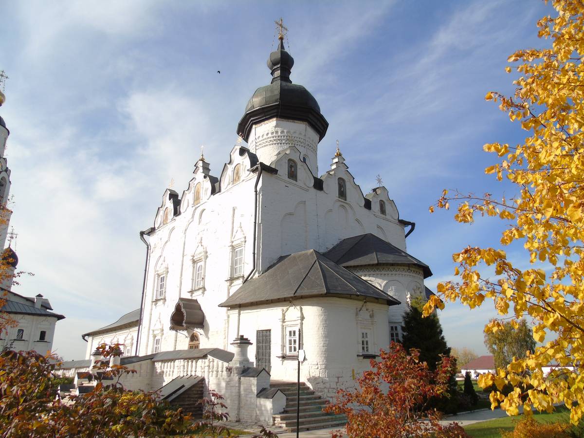 фасады. Успенско-Богородичный мужской монастырь. Собор Успения Пресвятой Богородицы, Свияжск (Зеленодольский район, Республика Татарстан)