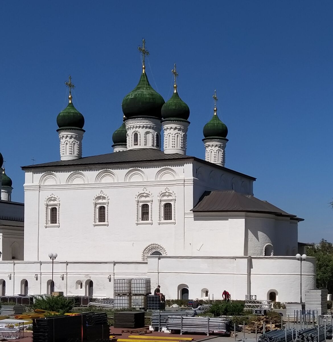 Кремль. Троицкий монастырь. Собор Троицы Живоначальной, Астрахань (Астрахань, город, Астраханская область). фасады