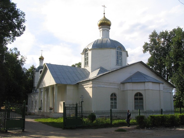 Струнино. Церковь Спаса Преображения. фасады