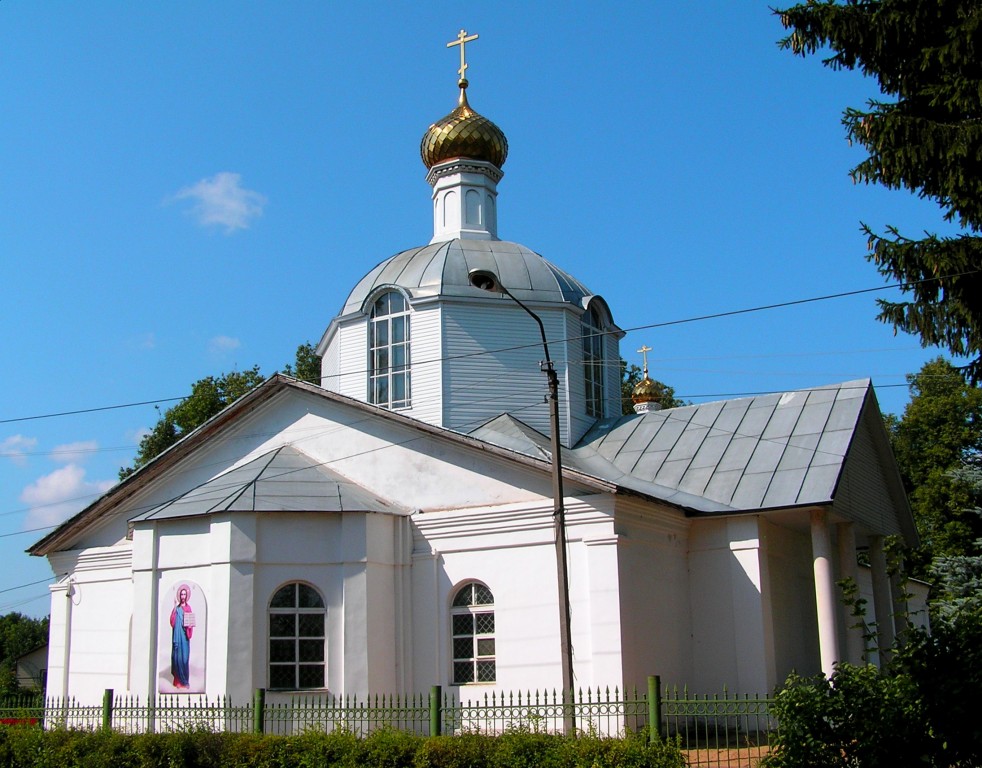 Струнино. Церковь Спаса Преображения. фасады