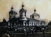 Церковь Преображения Господня, Увеличенное фото, размещенное на стенде с историей церкви. (Конец 19 в).<br>, Струнино, Александровский район, Владимирская область
