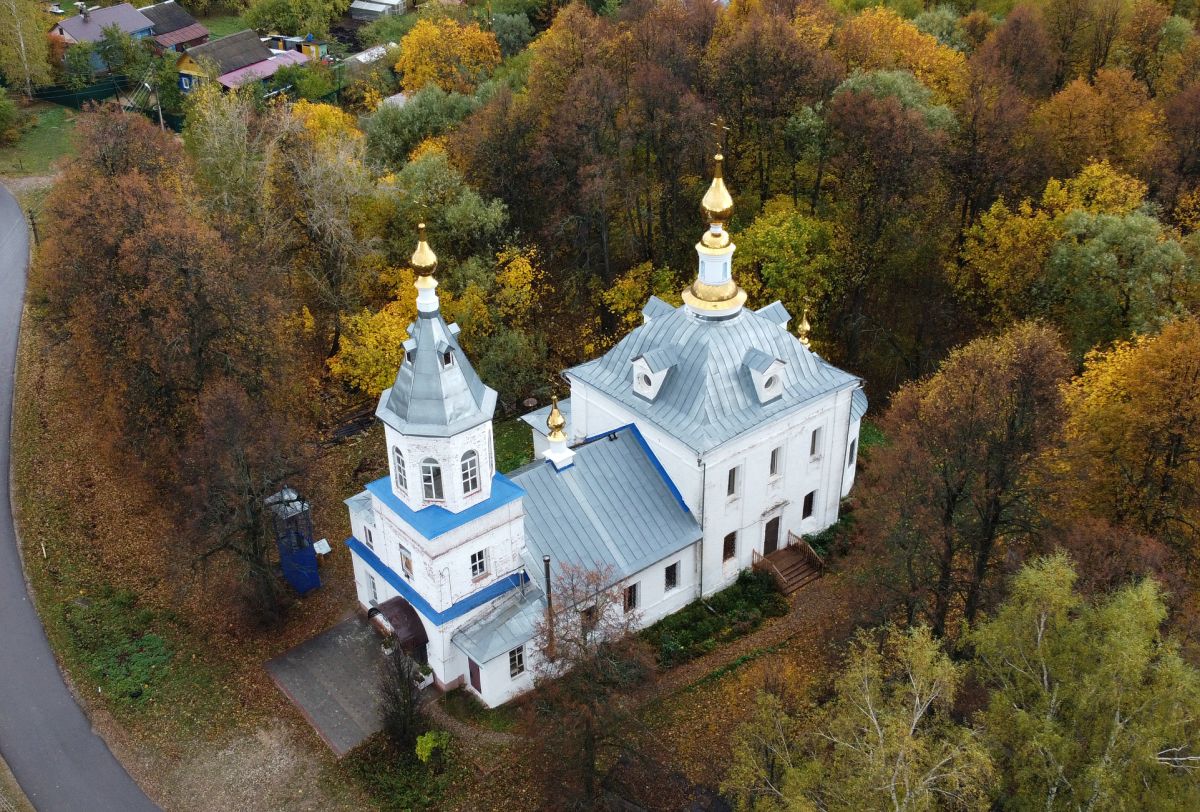 Церковь Илии Пророка, Григорово (Александровский район, Владимирская область). общий вид в ландшафте