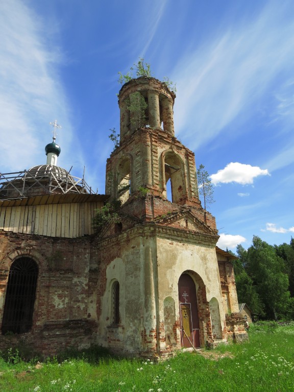 Горышино. Церковь Николая Чудотворца. фасады