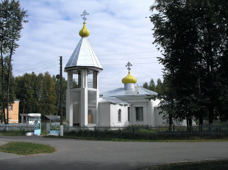 Церковь Михаила Архангела, Сеща (Дубровский район, Брянская область). общий вид в ландшафте