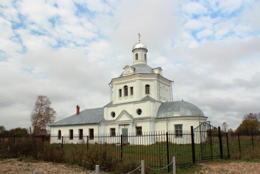 Церковь Иоанна Богослова, Афанасьево (Александровский район, Владимирская область). фасады, Вид с юго-востока