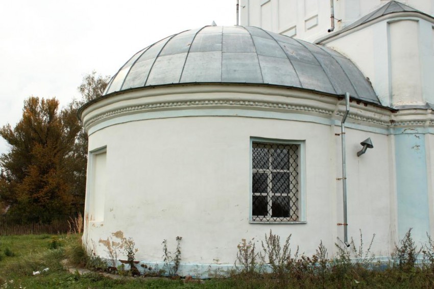 Церковь Иоанна Богослова, Афанасьево (Александровский район, Владимирская область). архитектурные детали, Апсида, вид с севера