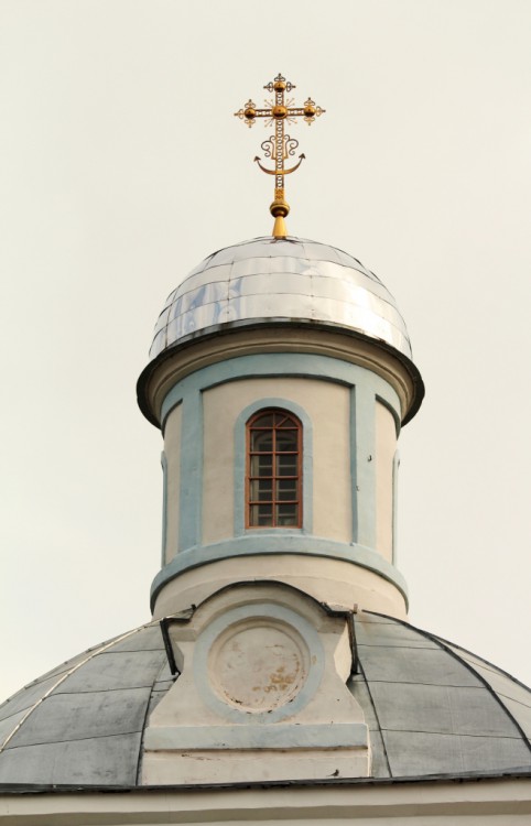 Афанасьево. Церковь Иоанна Богослова. архитектурные детали, Барабан и крест