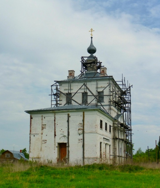 Церковь Казанской иконы Божией Матери, Степаниха (Александровский район, Владимирская область). фасады