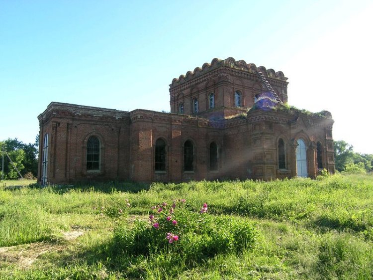 Церковь Сергия Радонежского (новая), Новосергиевка (Александро-Невский район, Рязанская область). фасады