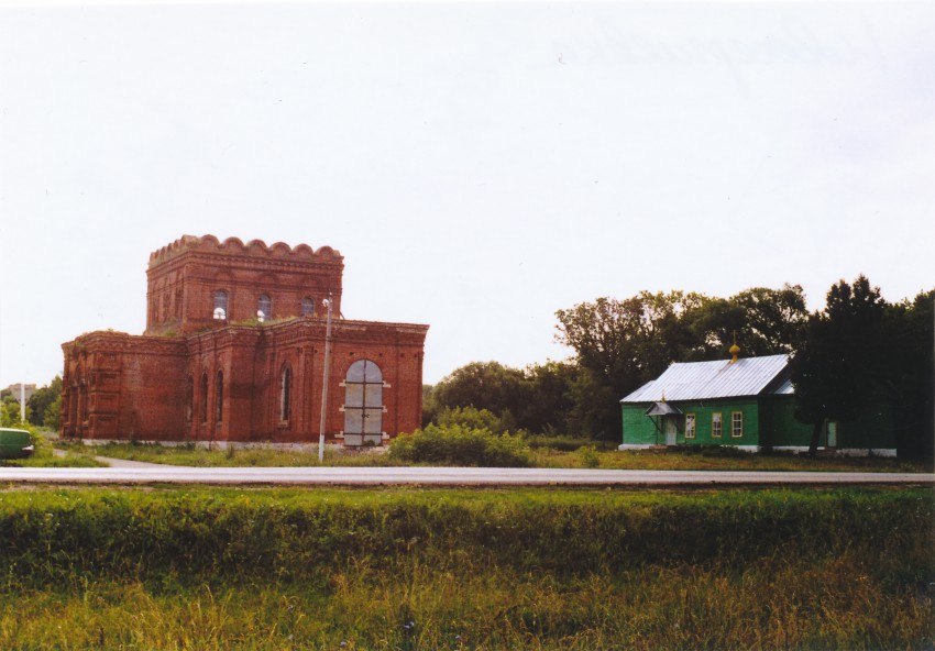 Церковь Сергия Радонежского (новая), Новосергиевка (Александро-Невский район, Рязанская область). фасады