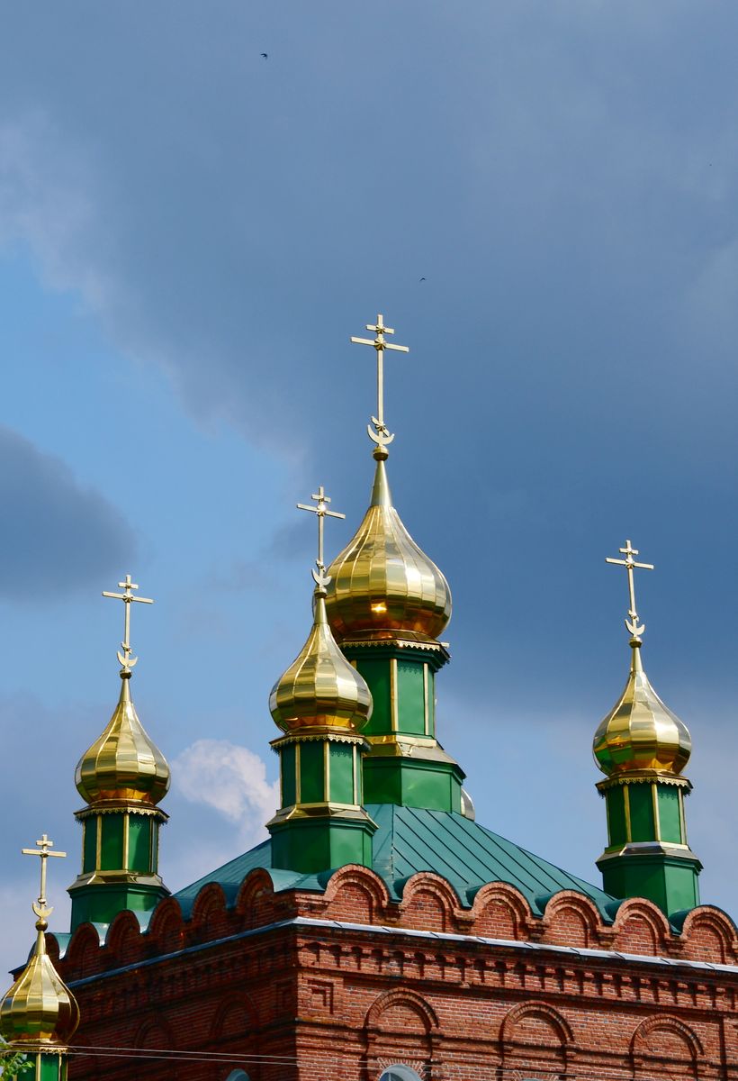 архитектурные детали. Церковь Сергия Радонежского (новая), Новосергиевка (Александро-Невский район, Рязанская область)