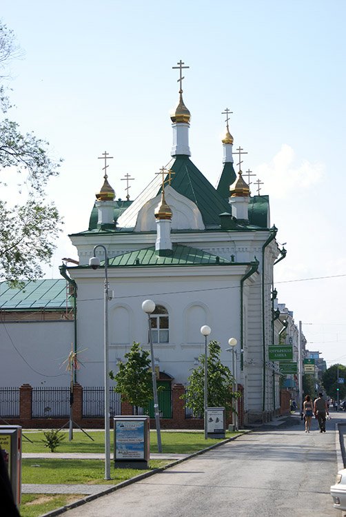 Тюмень. Церковь Симеона Богоприимца. фасады