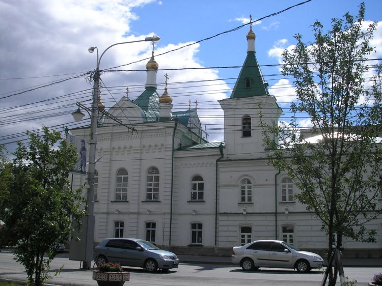 Тюмень. Церковь Симеона Богоприимца. фасады