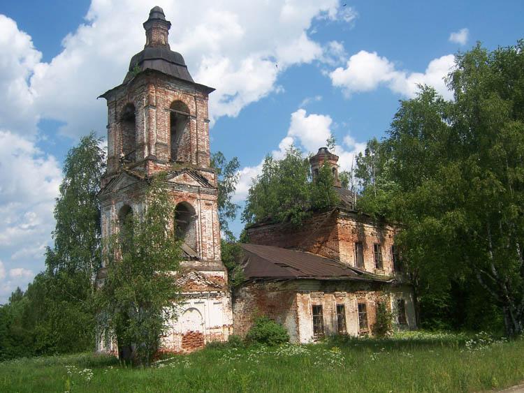 Церковь Илии Пророка, Проталинки, урочище (Юрьевецкий район, Ивановская область). фасады