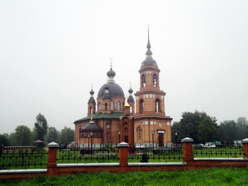 Собор Тихона Луховского, Волгореченск (Волгореченск, город, Костромская область). общий вид в ландшафте