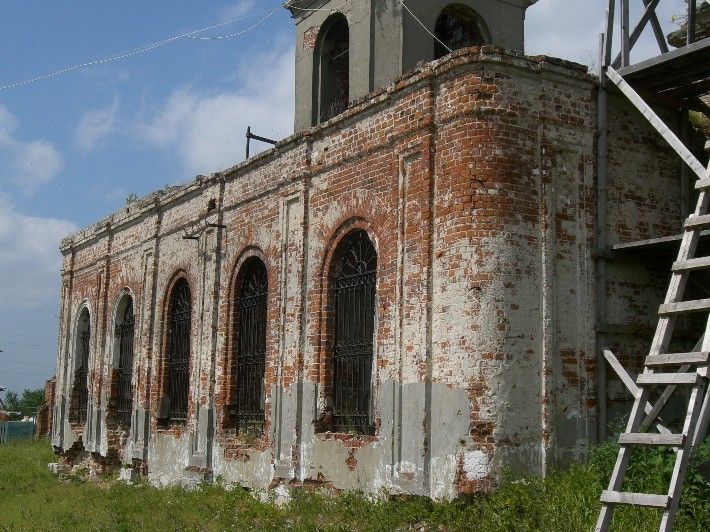 Церковь Троицы Живоначальной, Ольявидово (Дмитровский городской округ, Московская область). архитектурные детали, Троицкая церковь в селе Ольявидово