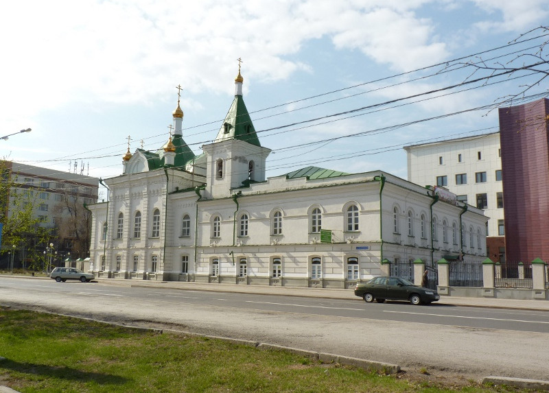 Тюмень. Церковь Симеона Богоприимца. фасады