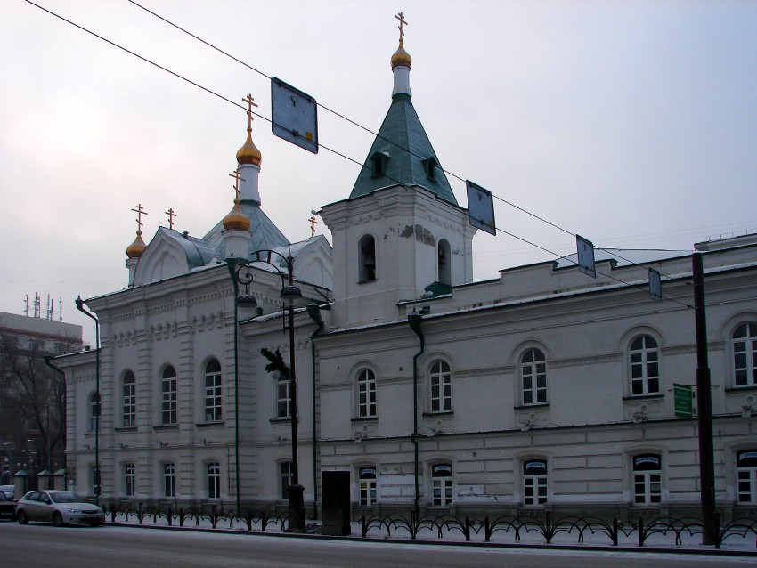 Тюмень. Церковь Симеона Богоприимца. фасады